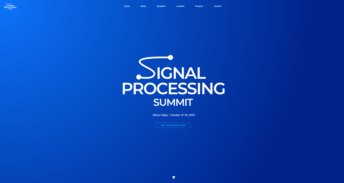 Signal Processing Summit